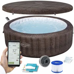 Inflatable SPA Lay-Z Bali Brown 7-person Bestway 6001P