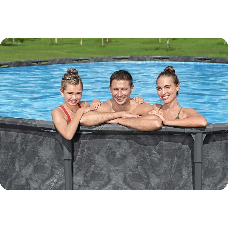 Perfect for relaxation, 549 x 132 cm frame pool for your garden