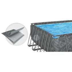Bestway 561KJ Garden Frame Pool 956 x 488 x 132 cm 11in1, perfect for family fun in the garden