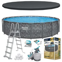 Garden Frame Pool 610x132 cm 11-in-1 Bestway 561KE
