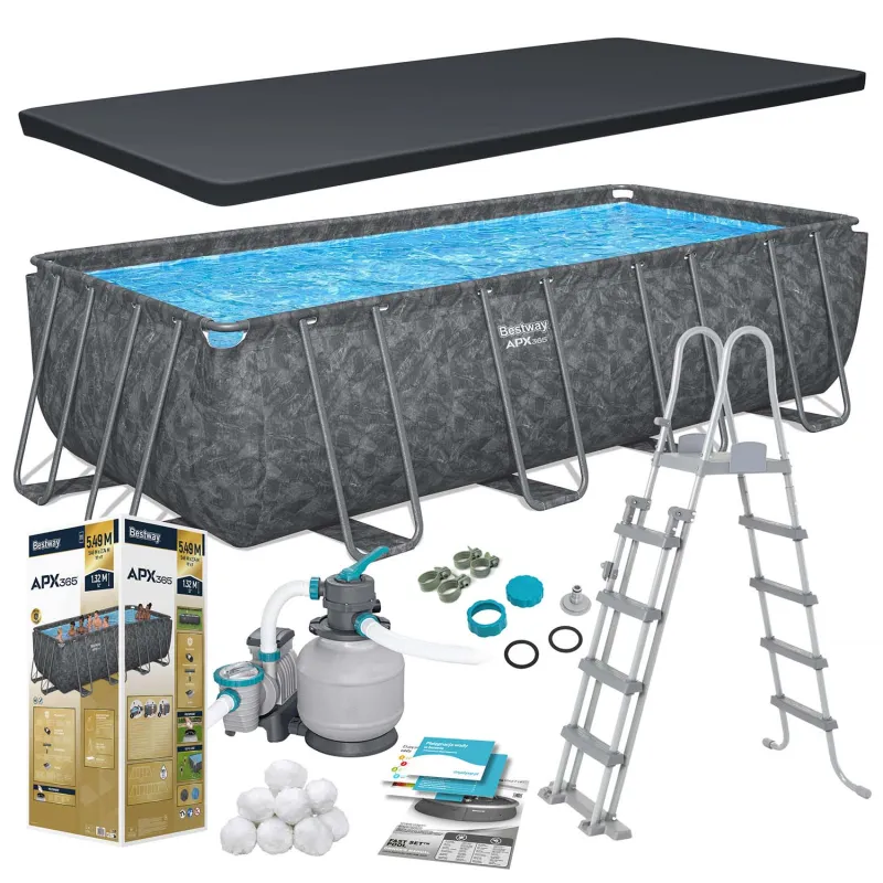 Bestway 561KA frame pool 549 x 274 x 132 cm, perfect for outdoor use