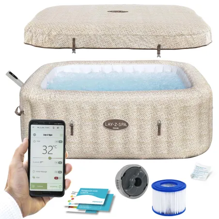 Inflatable SPA Lay-Z Rome for 7 people, perfect for garden relaxation