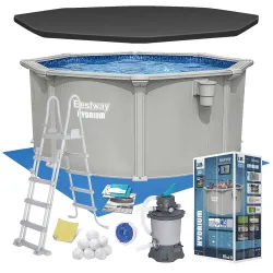 Year-round panel garden pool 305 x 122 cm 13in1 Bestway 56566