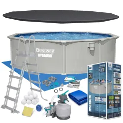 Bestway 56384 Year-Round Panel Garden Pool 457 x 122 cm 13-in-1