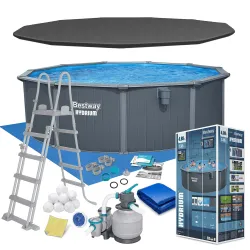 Bestway 561CU Year-Round Panel Garden Pool 488 x 132 cm 13-in-1