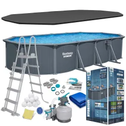 Year-round panel garden pool 732x366x132 cm 13-in-1 Bestway 561CW