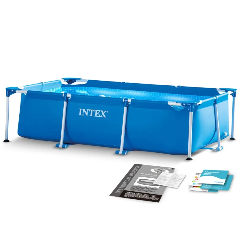 INTEX 28272 Garden Frame Pool 300 x 200 x 75 cm, perfect for outdoor fun