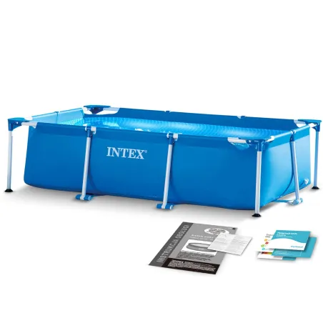 INTEX 28272 Garden Frame Pool 300 x 200 x 75 cm, perfect for outdoor fun