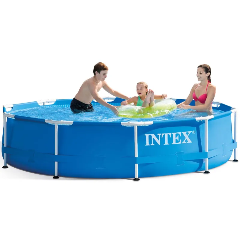 Round frame pool 305 cm for relaxing in the garden