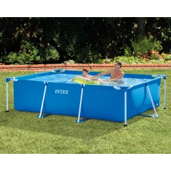 Durable garden frame pool 300 x 200 x 75 cm for family enjoyment
