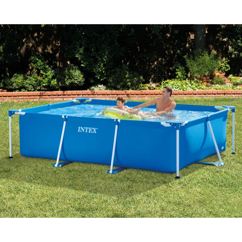 Durable garden frame pool 300 x 200 x 75 cm for family enjoyment