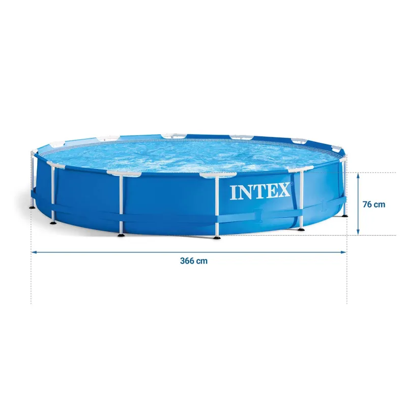 Garden Frame Pool 366 x 76 cm 16in1 INTEX 28212 perfect for outdoor fun and relaxation
