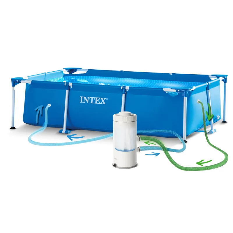 Durable garden frame pool 260 x 160 x 65 cm INTEX 28271 made of strong material
