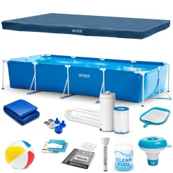 Garden Frame Pool 450 x 220 x 84 cm 15in1 Set INTEX 28273