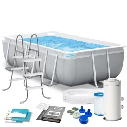 INTEX 26784 Frame Pool 300 x 175 x 80 cm 10in1 Set