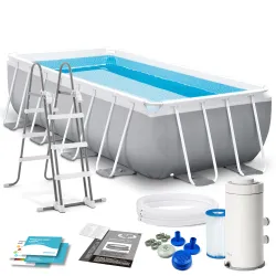 Garden Frame Pool 400 x 200 x 100 cm 4in1 Set INTEX 26788