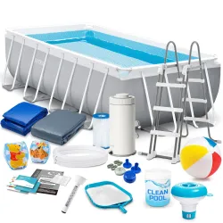 Garden Frame Pool 400 x 200 x 100 cm 17in1 Set INTEX 26788