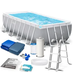 Garden frame pool 488 x 244 x 107 cm set 6in1 INTEX 26792