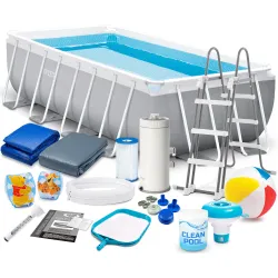 Garden frame pool 488 x 244 x 107 cm set 18in1 INTEX 26792