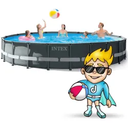 Garden frame pool 610 x 122 cm, great for summer fun