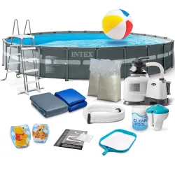 Garden Frame Pool 732 x 132 cm 17in1 Intex 26340