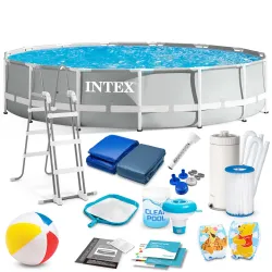 Frame garden pool 457 x 107 cm 18-in-1 set INTEX 26724