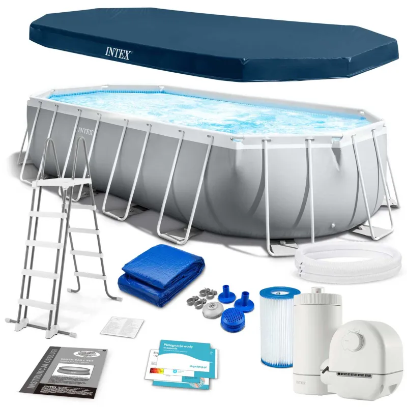 Frame pool 610 x 305 cm with 12-in-1 accessories set INTEX 26798