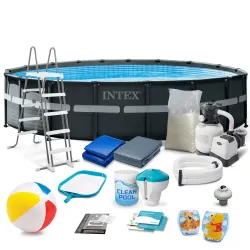 Garden frame pool 549 x 132 cm 18in1 INTEX 26330