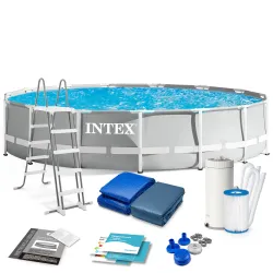 Frame garden pool 457 x 107 cm 12-in-1 set INTEX 26724