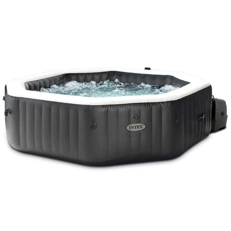 Inflatable SPA with hydromassage, perfect for relaxing in the garden or on the terrace