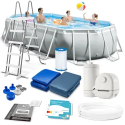 Garden frame pool 503 x 274 x 122 cm 12-in-1 set INTEX 26796