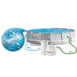 Garden frame pool 549 x 122 cm 21in1 set INTEX 26732 perfect for your garden