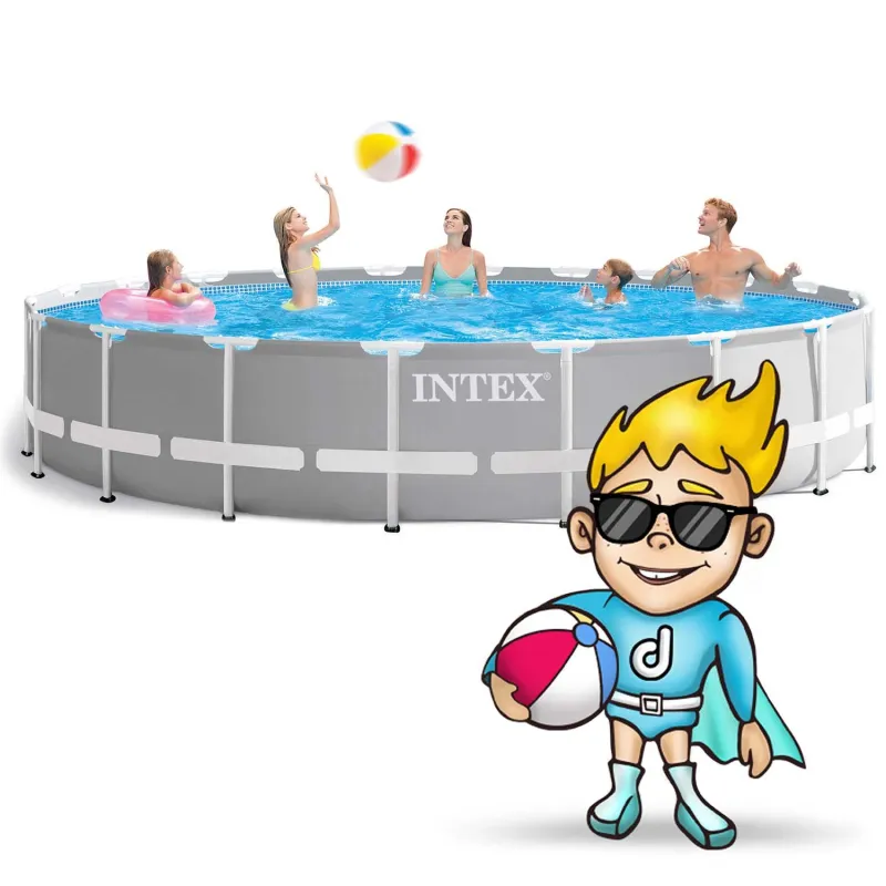 Easy to set up garden frame pool 610 x 132 cm, great for family fun