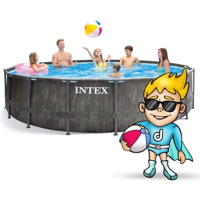 Frame pool 457 x 122 cm 21in1 set, great for relaxing in the garden