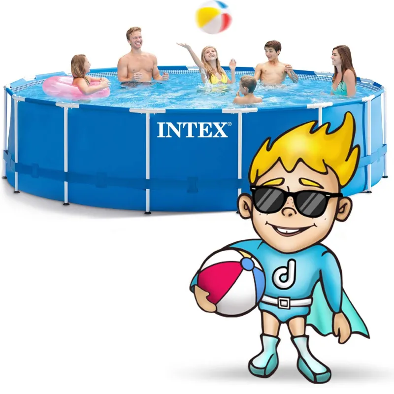 Garden frame pool 457 x 122 cm, great for garden fun, easy to set up