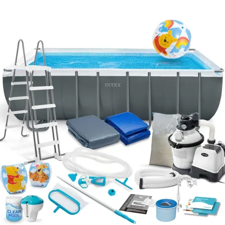 Frame pool 549 x 274 x 132 cm 21in1, perfect for outdoor use