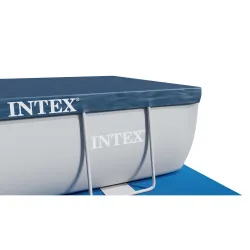 Durable material rectangular pool, resistant to damage