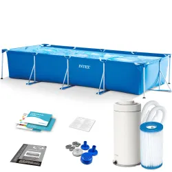 Frame Pool 450 x 220 x 84 cm 10-in-1 Intex 28274