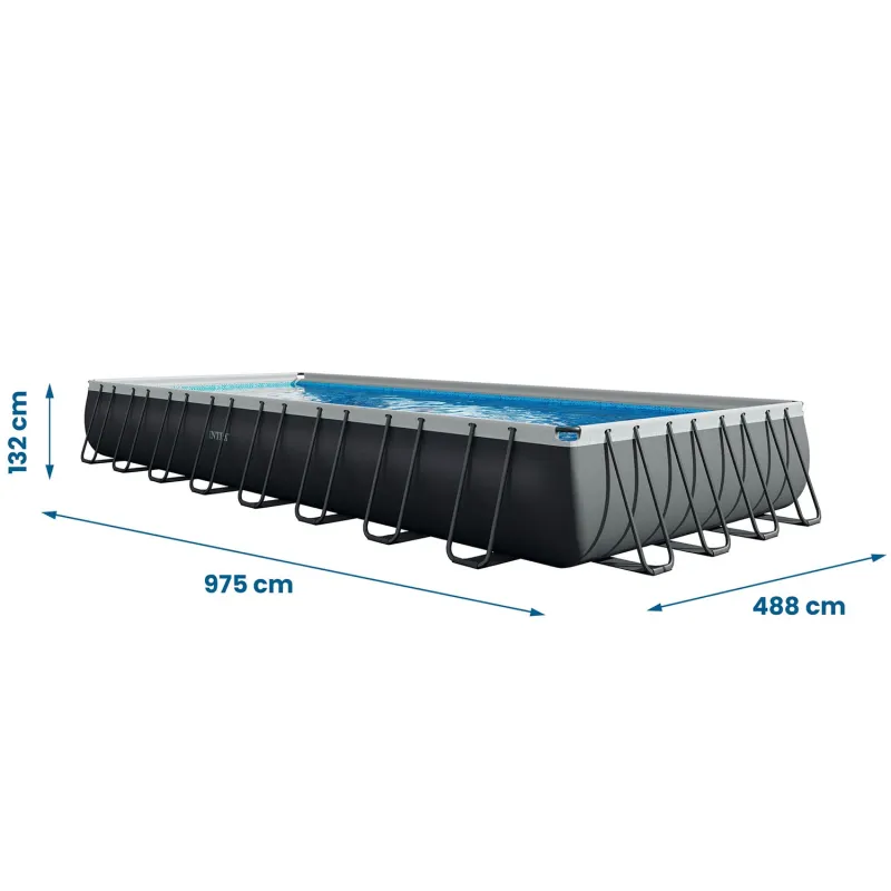 15-in-1 frame pool, perfect for water fun for the whole family