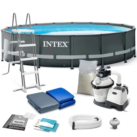 12-in-1 garden frame pool 488 x 122 cm, perfect for outdoor fun