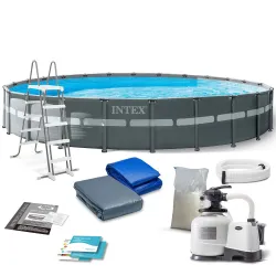 Garden Frame Pool 732 x 132 cm 12in1 INTEX 26340