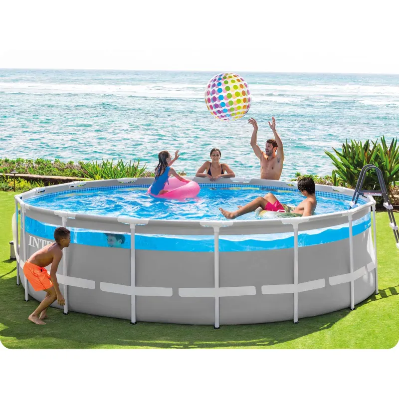Garden frame pool 488 x 122 cm, perfect for cooling off on hot days
