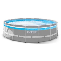Stylish 20-in-1 frame pool 488 x 122 cm for outdoor fun
