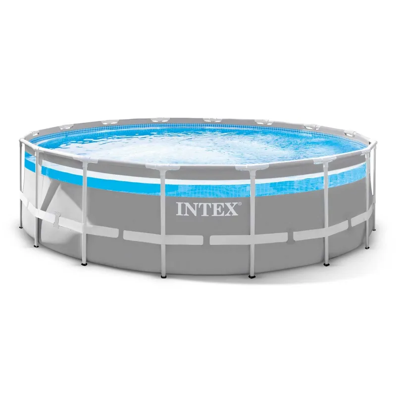 Stylish 20-in-1 frame pool 488 x 122 cm for outdoor fun