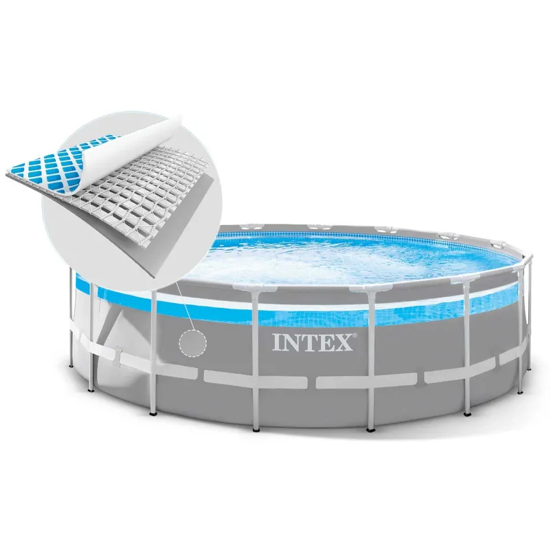 Durable material frame pool 488 x 122 cm perfect for families