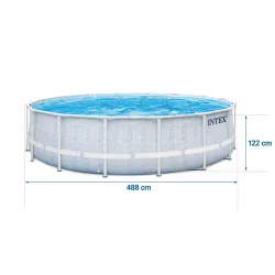 Garden pool 488 x 122 cm, perfect for summer fun and outdoor activities