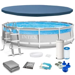 Garden pool frame 427 x 107 cm 12-in-1 Intex 26722