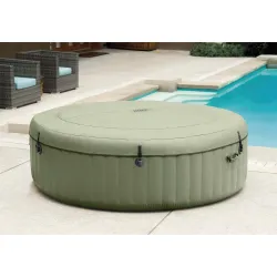 Stylish inflatable SPA with hydromassage, great for garden or terrace use