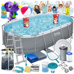 Bestway 56620 Frame Pool 427 x 250 x 100 cm 18-in-1