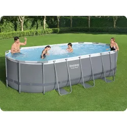 Bestway 56710 Garden Frame Pool 549 x 274 x 122 cm 17-in-1 for summer fun